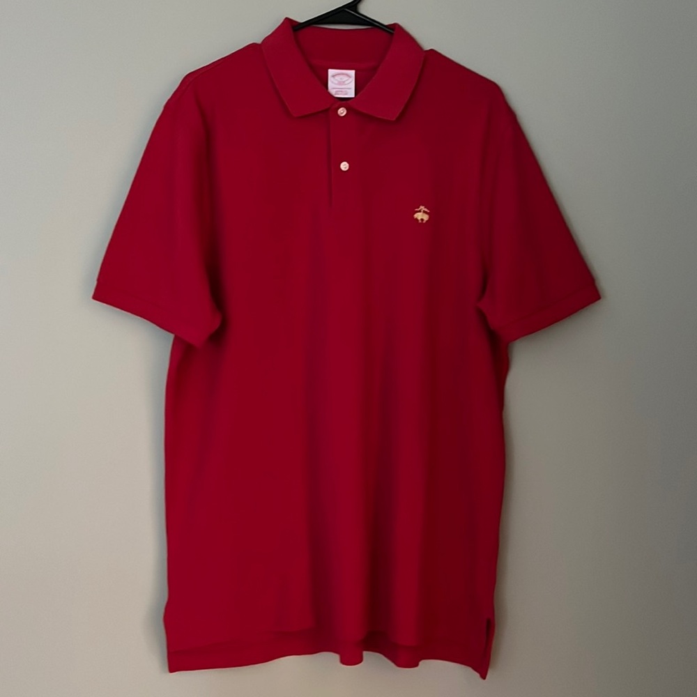 Brooks Brothers Men’s Red polo shirt size L